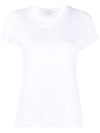 Iro Round Neck Short-sleeved T-shirt In White