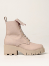 Chiara Ferragni Eyelike-embroidered Denim Boots In Denim