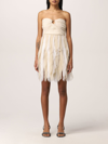 Aniye By Mini Model Bustier Rio Dress In White