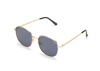 Quay Jezabell 57mm Round Sunglasses In Black,smoke Polarized