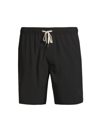 Fair Harbor Men's 8" Solid Anchor Swim Shorts In Black