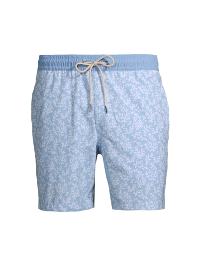 Fair Harbor Men's 7" Mist Seaweed Bayberry Swim Shorts