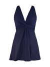 Miraclesuit Women's Marais Twist One-piece Swimsuit In Midnight Blue