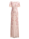 THEIA WOMEN'S KATYA BEADED & FLORAL-EMBROIDERED GOWN