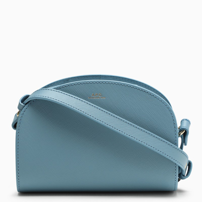 Apc Sky Blue Demi Lune Small Bag In Light Blue