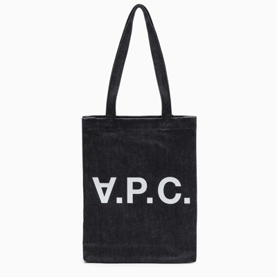Apc Blue Denim Laure Tote Bag