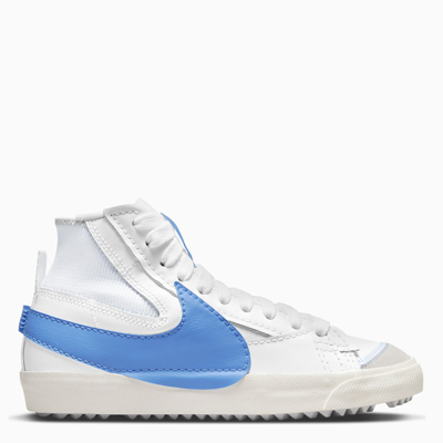 Nike Blazer Mid 77 Jumbo Leather High-top Trainers In White