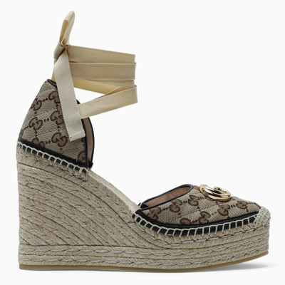 Gucci Gg Matelassé Platform Espadrille