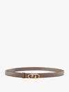 Fendi Leather Belt In Brown