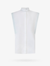 Dondup Cotton Shirt With Contrasting Stitchings - Atterley In White