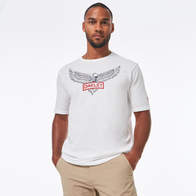 Oakley Si  Eagle Tab Tee In White