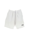 Amiri Drawstring-waist Straight Shorts In White-poly Spandex