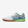 Nike Lunar Gato Ii Ic Indoor/court Soccer Shoes In Black,light Photo Blue,lime Glow