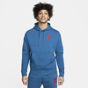Nike Men's  Sportswear Sport Essentials+ Fleece Pullover Hoodie In Blue