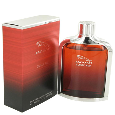 Jaguar Classic Red By  Eau De Toilette Spray 3.4 oz For Men