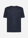 Roberto Collina T-shirt Re10021 Navy Blue In Dark Blue
