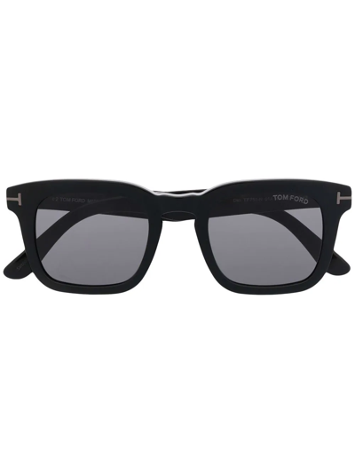 Tom Ford Square-frame Sunglasses In Black
