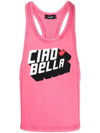 DSQUARED2 SLOGAN PRINTED VEST