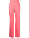 ALEXANDER MCQUEEN HIGH-WAISTED TAILORED WOOL TROUSERS