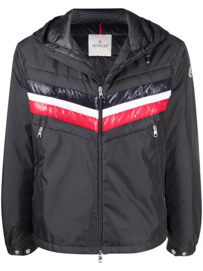 Moncler Tinian Windbreaker Jacket In Black