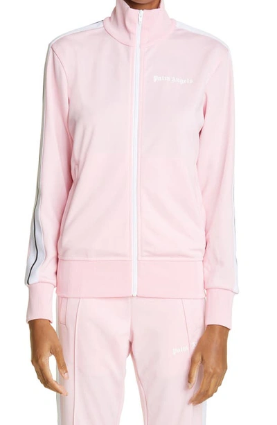 Palm Angels Classic Logo Track Jacket In Pink