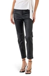 English Factory Coated Skinny Jean In Black
