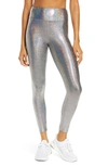 HEROINE SPORT MARVEL METALLIC HIGH WAIST LEGGINGS