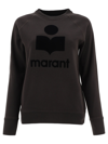 Isabel Marant Étoile Isabel Marant Etoile Milly Logo Sweatshirt In Black  