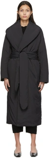 Totême Toteme Signature Wool And Cashmere Coat In 200 Black