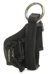 Balenciaga Micro Beltpack Bracelet Key Chain In Black