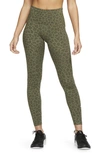 Nike One Luxe Dri-fit Leggings In Green