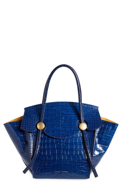 Proenza Schouler Small Crocodile-embossed Leather Pipe Tote In