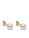 YOKO LONDON 18KT YELLOW GOLD CLASSIC 8MM FRESHWATER PEARL STUD EARRINGS