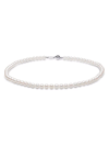 YOKO LONDON 18KT WHITE GOLD CLASSIC 6MM FRESHWATER PEARL NECKLACE