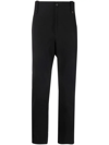 Alexander Mcqueen Tailored Zipped-cuff Trousers In Schwarz