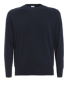 Aspesi Mens Blue Cotton Sweater