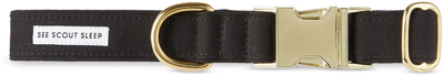 See Scout Sleep Black 'the Scot' Medium Collar