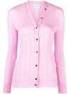 Ferragamo Womens Pink Wool Cardigan In Pink