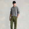 Ralph Lauren Garment-dyed Fleece Sweatpant In Army Olive