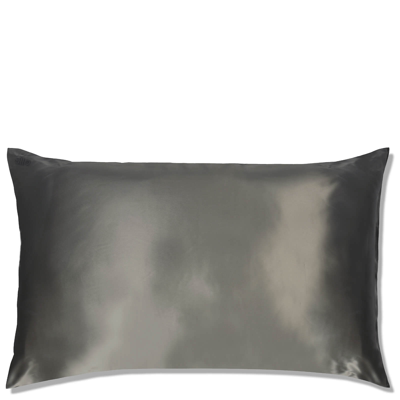 Slip Silk Pillowcase King (various Colours) - Charcoal