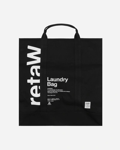 Reta-w Logo Laundry Bag In Black