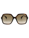 Gucci Women's Sunglasses, Gg1072s In 002 Havana Havana Brown
