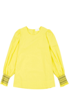 P.a.r.o.s.h P. A.r. O.s. H. Woman Top Yellow Size L Cotton In Yellow