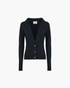 Nanushka Wool And Cashmere Jodi Cardigan In Navy
