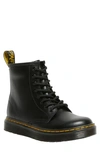 Dr. Martens' Kids' Zavala Junior Boot In Black T Lamper Leather