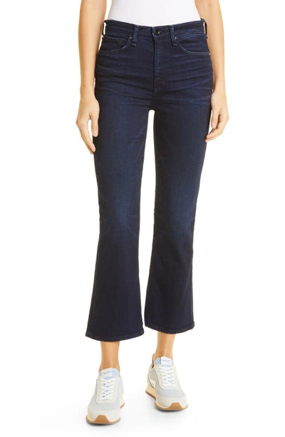 Rag & Bone Nina High Waist Ankle Flare Jeans In Esme