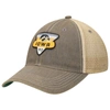 LEGACY ATHLETIC grey IOWA HAWKEYES LEGACY POINT OLD FAVORITE TRUCKER SNAPBACK HAT