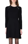 MOLLY BRACKEN LONG SLEEVE KNIT DRESS