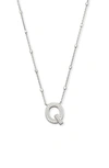 KENDRA SCOTT INITIAL PENDANT NECKLACE