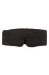 Lunya Washable Silk Sleep Mask In Immersed Black